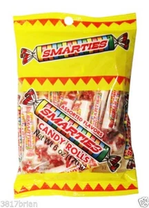 1 BIG BAG SMARTIES BONBONROLLEN SECHS VERSCHIEDENE FARBEN & FRUCHTIGE GESCHMACKSRICHTUNGEN RETRO  - Bild 1 von 3