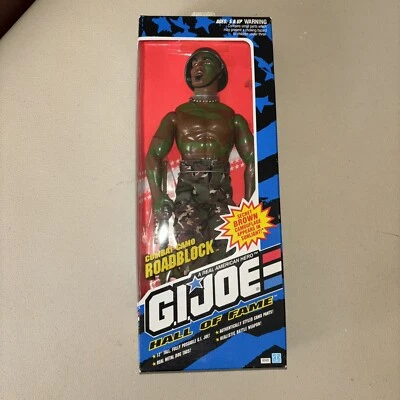 Figura de acción GI Joe Salón de la Fama Hasbro (1993) Combat Camo Roadblock 12 pulgadas Foto 1 de 4