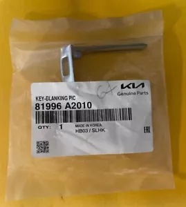 Genuine OEM Kia Key Blanking Pic 81996 A2010 (Brand New Sealed bag) - Picture 1 of 5