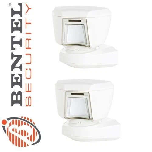2 PEZZI BENTEL BMD-707 SENSORE RILEVATORE DA ESTERNO 8 PIR BMD707
