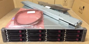 HP MSA60 Modular Smart Array With 36TB Storage 12x HP 3TB 6G 7.2K DP 3.5" SAS - Picture 1 of 2