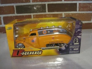2006 JADA D-RODS 1:32 SCALE DIE CAST METAL 1939 DODGE AIRFLOW TANKER 76 STATION - Picture 1 of 12