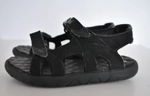 Schwarze Nubuk Doppelriemen Jungen Sommer Sandalen Gr. 11,5 (EUR 30) Timberland - Bild 1 von 6
