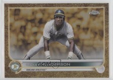 2022 Topps Gilded Collection /99 Rickey Henderson #38 HOF