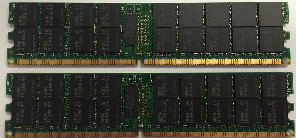 Memoria Dell PowerEdge 2970 6950 SC1435 T300 T605 M605 R300 R805 R905 8 GB 2x 4 GB Foto 1 de 1