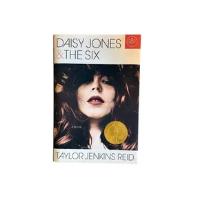 Daisy Jones & The Six- Novel By: Taylor Jenkins Reid- B.O.T.M Edition Hardcover - Picture 1 of 5