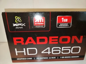 XFX Radeon HD 4650 1GB DDR2  Video Card Windows XP Gaming HD-465X-ZDF2 - Picture 1 of 13