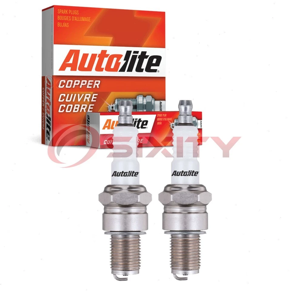 2 bujías Autolite núcleo de cobre para BMW Isetta 1959-1965 0,7 L H2 wj Foto 1 de 4