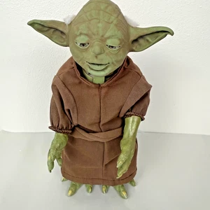Star Wars La Vendetta dei Sith Yoda Parlante Giocattolo Interattivo Bambola Figure 12" 2005 - Foto 1 di 10