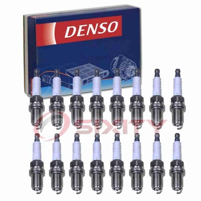 Bujías Denso 16 piezas para Mercedes-Benz CLK55 AMG 2001-2002 5,5 L V8 vl Foto 1 de 4