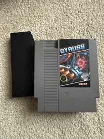 Gyruss (Nintendo NES, 1989) Authentic w/ Sleeve - NEAR MINT 9/10 Cleaned/Tested!
