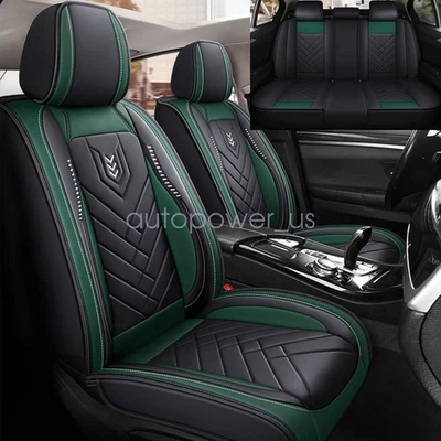 For Lexus ES GS HS LS NX RX IS GX Car 5-Seat Cover Faux Leather Cushion Covers - Image 1 of 4