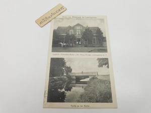Top Postkarte 1925 Gruss aus Wietstock bei Ludwigsfelde Mehrbild rrr - Picture 1 of 2