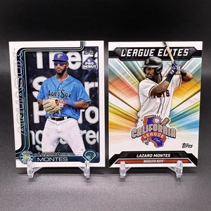 2025 Topps Pro Debut Lazaro Montes Seattle Mariners Rookie & League Elites #62 - Picture 1 of 2