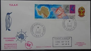 French Antarctic Territory's Sleep research First day cover. - Picture 1 of 1