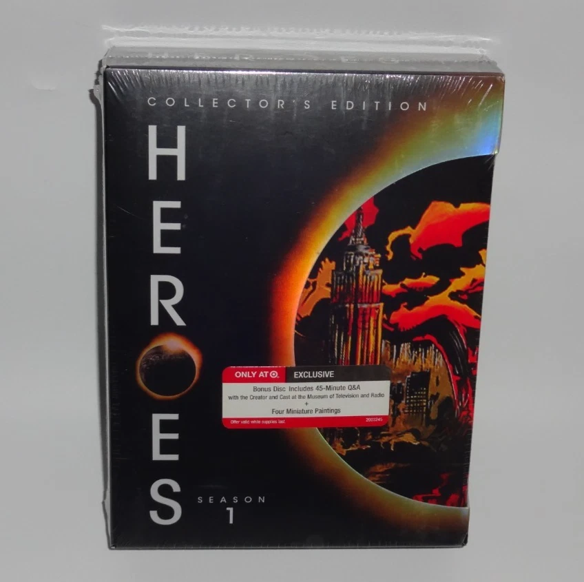 Heroes Season 1 Collector's Edition 8 Disc DVD Set 2007 Universal Studios NEW - Image 1 of 4