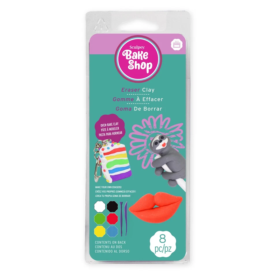 Sculpey Bake Shop Oven-Bake Clay Kit-Amazing Eraser Clay - Image 1 of 1