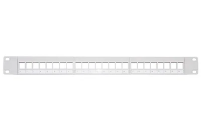 PANNELLO PATCH VUOTO COLORE GRIGIO 24 PORTE - Immagine 1 di 2