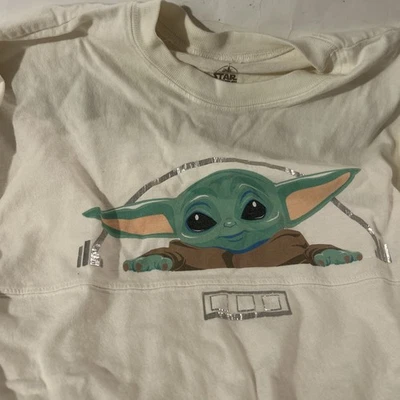 Camiseta Disney Star Wars Spirit Juvenil XL Grogu Cazarrecompensas Manga Larga Foto 1 de 4