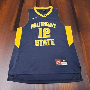 Vintage Nike Murray State Racers Ja Morant 12 Basketball Trikot Herren M Blau Fehler - Bild 1 von 11