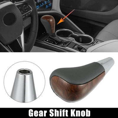 Car Gear Shift Knob Wood Pattern Gear Lever Shifter for Toyota for Lexus Gary - Image 1 of 4