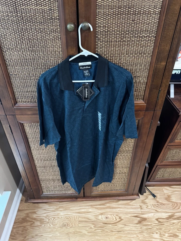 Polo de golf Arnold Palmer para hombre XXL turquesa nuevo con etiquetas Foto 1 de 1