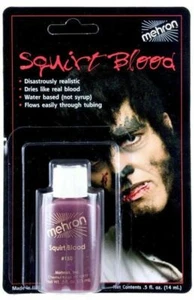 Mehron Squirt Blood Dark o Regular .5 fl. oz. - Imagen 1 de 2