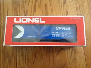 Vagón de colección Lionel Canadian Pacific Rail azul con caja - 6-9748 - Excelente - Imagen 1 de 9