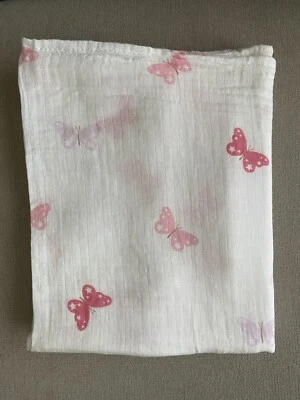 Бабочки Baby муслин пеленки одеяло для младенцев девочек - Изображение 1 из 3