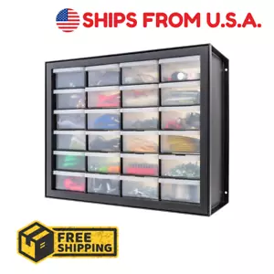 IRIS USA 24-Drawer Screw Organizer - Perfect for Hardware & Crafts Storage - Picture 1 of 5