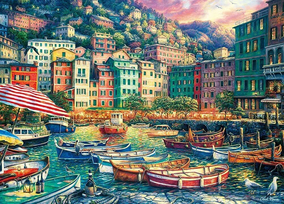 [Made in Japan] Beverly 600 Piece Jigsaw Puzzle Beautiful Port (38 × 53cm) - Image 1 of 1