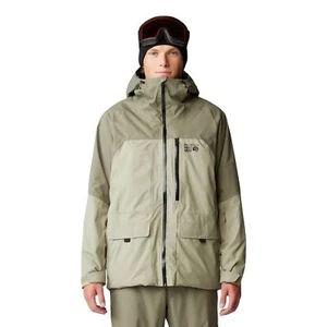 Mountain Hardwear Firefall Insulated Men's Winter Jacket, Mantis Green/Stone Gre - Picture 1 of 5