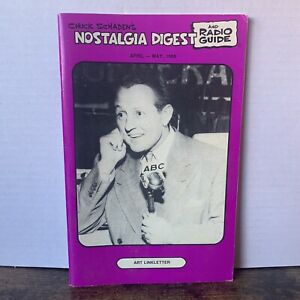 NOSTALGIA DIGEST and RADIO GUIDE MAGAZINE Art Linkletter April - May 1988