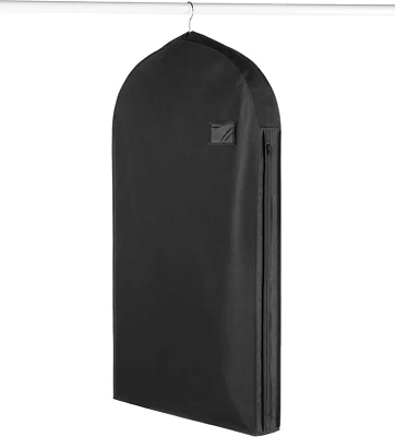 Whitmor Deluxe Zippered Suit Bag, Black - Image 1 of 4