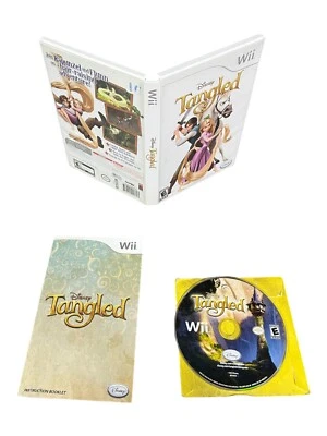 Nintendo Wii CIB Complete TESTED Tangled - Image 1 of 3
