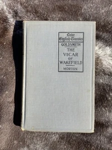 THE VICAR OF WAKEFIELD By Oliver Goldsmith ~ Lake English Classics 1898 HB - Picture 1 of 7