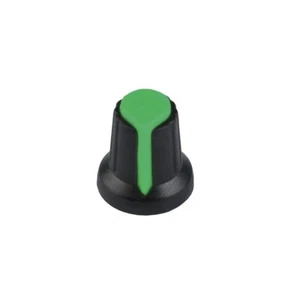 40pcs 15X17mm Potentiometer Knob Cap Green 6mm Shaft Hole Multicolour - Imagen 1 de 1