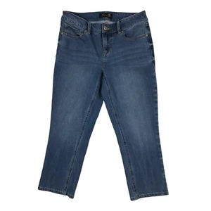 Seven7 Womens Skinny Jeans Size 6 Medium Wash Stretch Denim - Picture 1 of 8