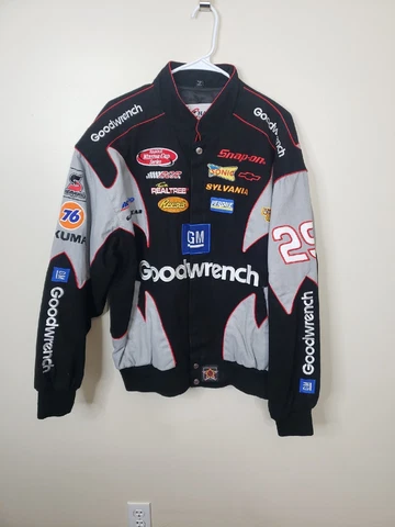 Chase Authentics NASCAR Kevin Harvick GM Goodwrench Sharktooth Jacket Mens XL Cover
