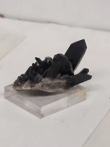 Rare Black Widow Quartz Point Hand Dug Colorado USA crystals Hard To Find  - Picture 1 of 5