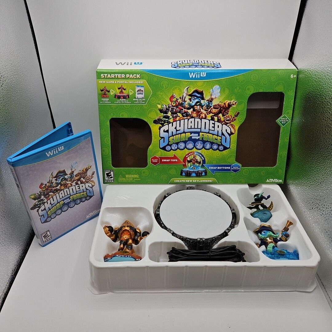 Skylanders: Swap Force Wii U Starter Pack Open Box