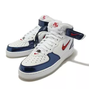 Nike Air Force 1 Mid QS MENS 9.5, WMNS 11, 'Independence Day DH5623-101 - Picture 1 of 5