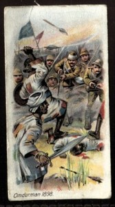 Tobacco Card, Faulkner, OUR GALLANT GRENADIERS, (21-40), 1902, Omdurman 1898,#39