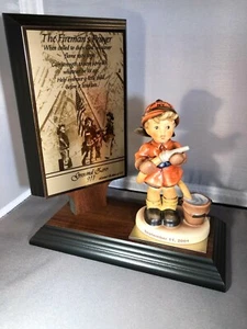 GOEBEL HUMMEL FIGUR SELTEN 1 VON 250 LTD EDITION SEPT 11 FDNY FEUERWEHRMANN #1449 - Bild 1 von 12