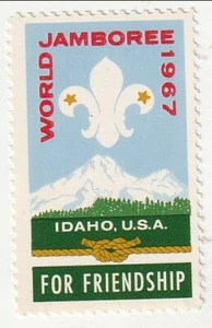 U. S. A. - Scouting, etiqueta Jamboree Mundial 1967(M) - Imagen 1 de 1
