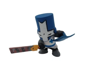 Castle Crashers The Behemoth Figur - Blauer Ritter - Schwert AMD Schild ENTHALTEN - Bild 1 von 4