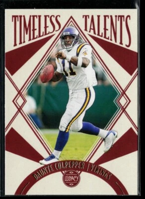 2021 Panini Legacy Timeless Talents #TT-15 Daunte Culpepper - Image 1 of 2