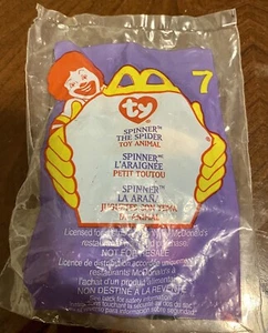 ~ NEU! McDonald’s Teenie Beanie Babys 2000 Spinner Die Spinne #7 Stofftier - Bild 1 von 3