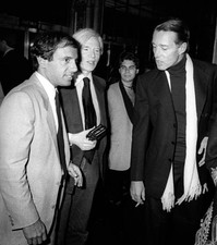 Steve Rubell, Andy Warhol & Halston sighted on September 12, 1 - 1978 Photo 1
