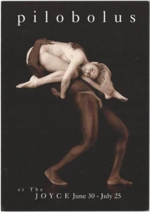 Postal publicitaria Pilobolus Modern Dance Group - Joyce Theater Nueva York 1998 - Imagen 1 de 2